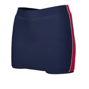navy and red skort without logo for st anne's