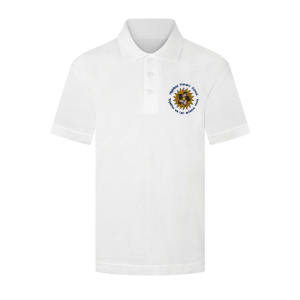 Highfield White Polo Shirt