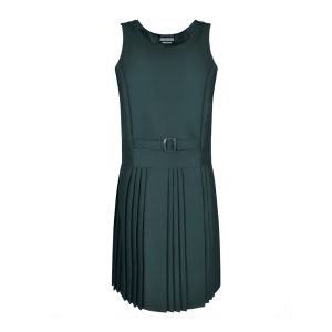 Innovation False Belt Pinafore Bottle Green