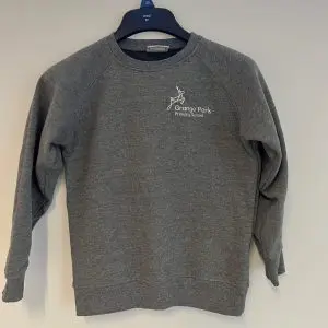 PRE LOVED GRANGE PARK PRIMARY GREY SWEATSHIRT