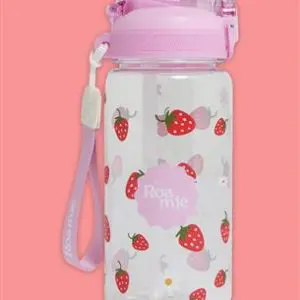 ROAMIE WATER BOTTLE - STRAWBERRIES/DAISIES