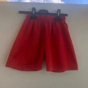 PRE LOVED DL SHADOW STRIPED SHORTS - RED