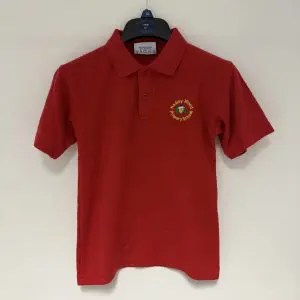 PRE LOVED HADLEY WOOD PE POLO - RED