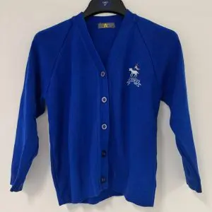 PRE LOVED ST JOHN'S PRIMARY KNITTED CARDIGAN