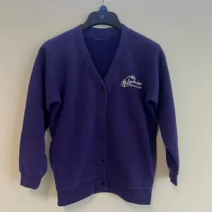 PRE LOVED LAVENDER CARDIGAN