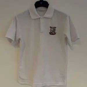 PRE LOVED MERRYHILLS WHITE POLO