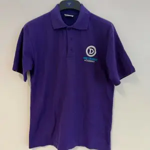PRE LOVED ONE DEGREE PURPLE POLO SHIRT