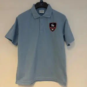 PRE LOVED SALCOMBE SKY POLO SHIRT