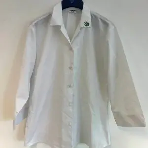 PRE LOVED SOUTHGATE FITTED SHIRT (ONE PIECE) - GREEN