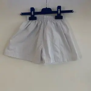 PRE LOVED INNOVATION COTTON SHORTS - WHITE