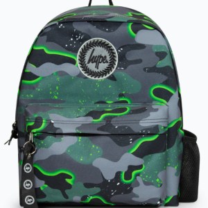 HYPE GREEN GLOW CAMO BADGE BACKPACK