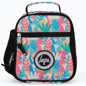 Hype Unisex Multi Pastel Flower Garden Lunch Bag