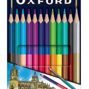 OXFORD DUO COLOURING PENCIL x12