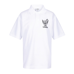 Lift Trinity White Polo Shirt