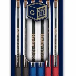 OXFORD BALLPOINT PEN X6 ASSORTED