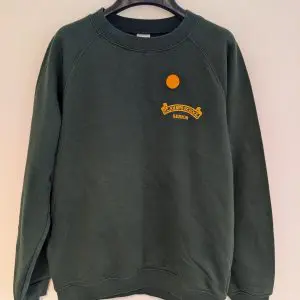 PRE LOVED ST JOHN'S SENIOR UNISEX GREEN SWEATSHIRT