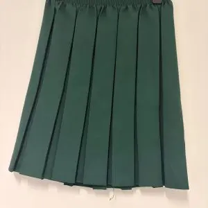 PRE LOVED INNOVATION BOX PLEAT SKIRT GREEN