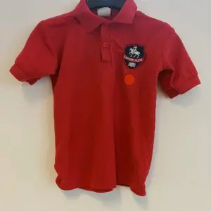 PRE LOVED SALCOMBE RED POLO SHIRT