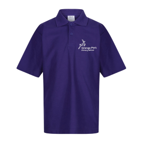 Grange Park Primary Purple Polo Shirt
