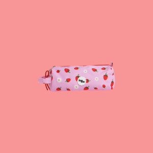 ROAMIE PENCIL CASE - STRAWBERRIES/DAISIES
