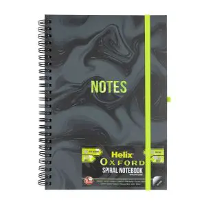 Helix Oxford Marble Notebook - Green