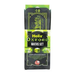Helix Oxford Marble Maths Set - Green