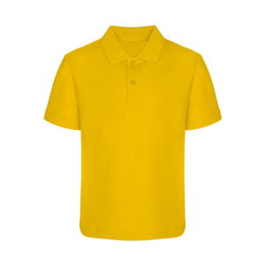 Gold Plain Polo Shirt