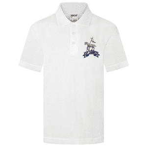 St John's Primary White Polo Shirt