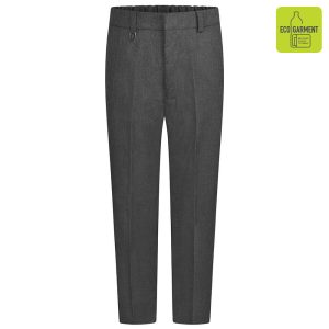 Zeco Waist Adjuster Boys Grey Trousers