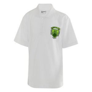 Forty Hill White Polo Shirt