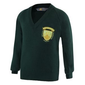 Forty Hill V Neck Knitted Jumper