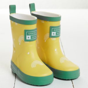 G&A Mini Rainbow Boots with Bag