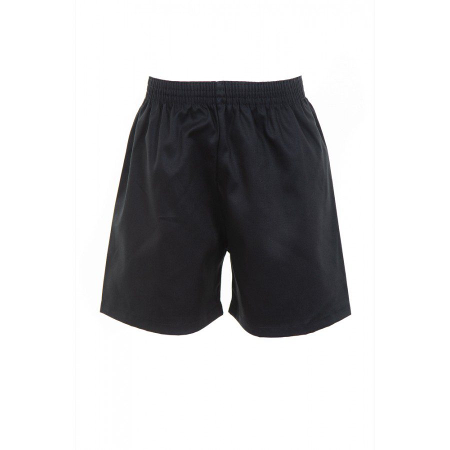 Black Cotton Shorts | Smiths Schoolwear