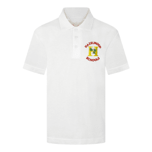 Hazelwood White Polo Shirt