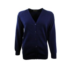 Navy Knitted Cardigan