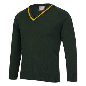 Mount House V Neck Jumper