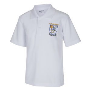 Raglan White Polo Shirt