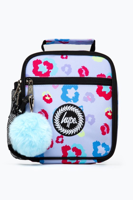 HYPE LILAC LEOPARD LUNCHBOX Smiths Schoolwear