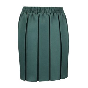 Innovation Box Pleat Skirt Green