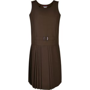Innovation False Belt Pinafore Brown