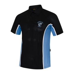 Chancellors Girls Button Collar PE Polo