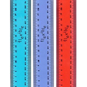 Helix 30cm Tinted Flexi Ruler