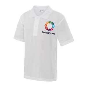 Garfield White Polo Shirt