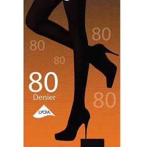 Pretty Legs Black Opaque 80 Denier