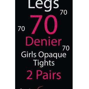 Pretty Legs Black Opaque 70 Denier