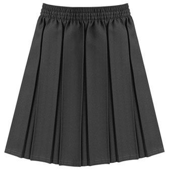 Innovation Box Pleat Skirt Grey | Smiths Schoolwear