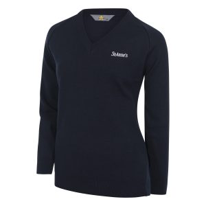 St Anne's V Neck Jumper