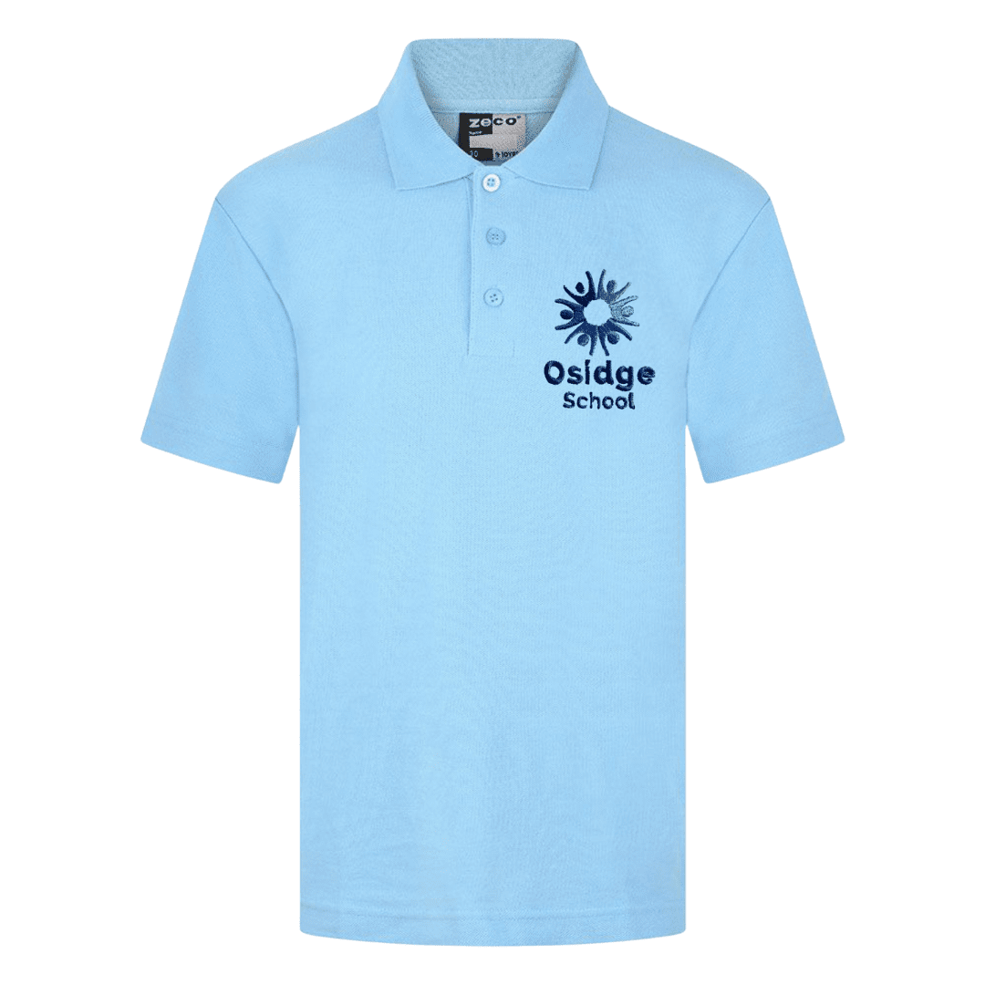 Osidge Sky Polo Shirt | Smiths Schoolwear