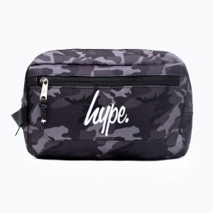 HYPE BLACK & GREY MONO CAMO BOOT BAG