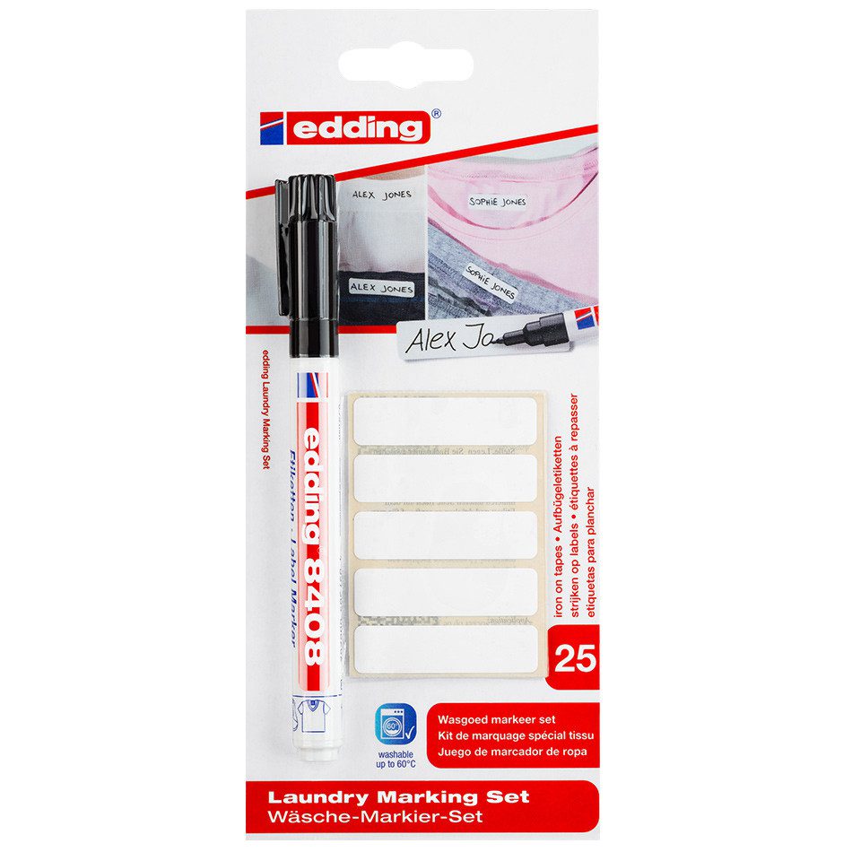 edding Laundry Marker Set